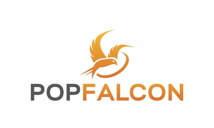 PopFalcon.com - Creative brandable domain for sale