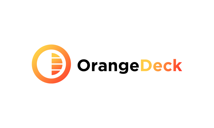 OrangeDeck.com - Creative brandable domain for sale