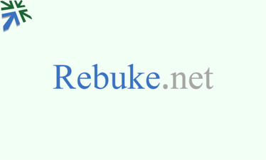 Rebuke.net - Creative brandable domain for sale