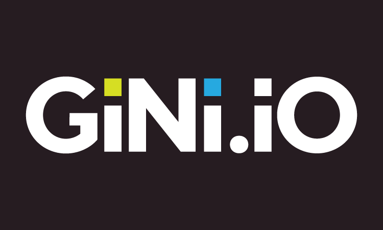 Gini.io - Creative brandable domain for sale