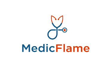 MedicFlame - Creative premium business names for sale