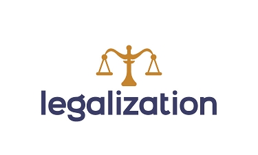 Legalization.io - Creative brandable domain for sale