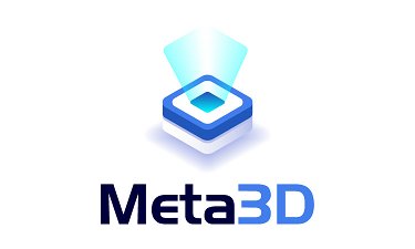 Meta3D.io - Creative brandable domain for sale