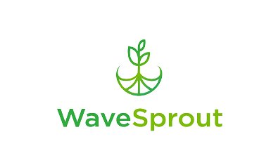 WaveSprout.com - Creative brandable domain for sale