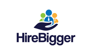 HireBigger.com - Creative brandable domain for sale