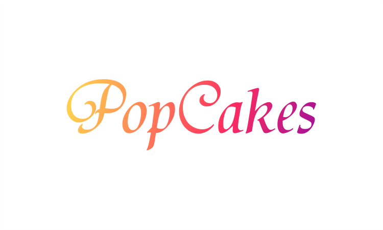 PopCakes.com - Creative brandable domain for sale