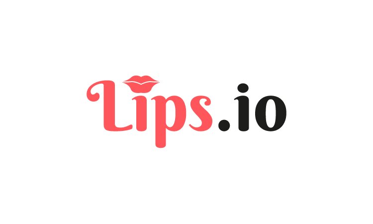 Lips.io - Creative brandable domain for sale