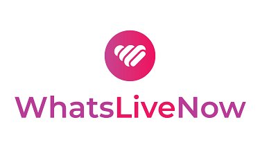 WhatsLiveNow.com - Creative brandable domain for sale