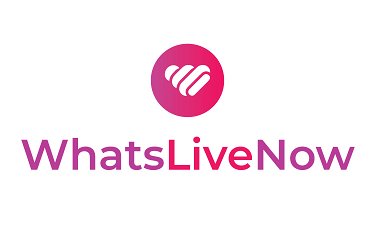 WhatsLiveNow.com - Creative brandable domain for sale