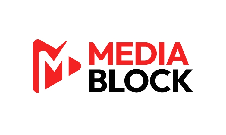 MediaBlock.com - Creative brandable domain for sale