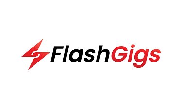 FlashGigs.com - Creative brandable domain for sale
