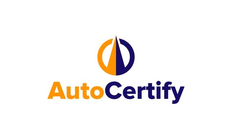 AutoCertify.com - Creative brandable domain for sale