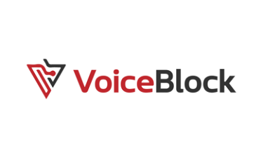 VoiceBlock.com - Creative brandable domain for sale