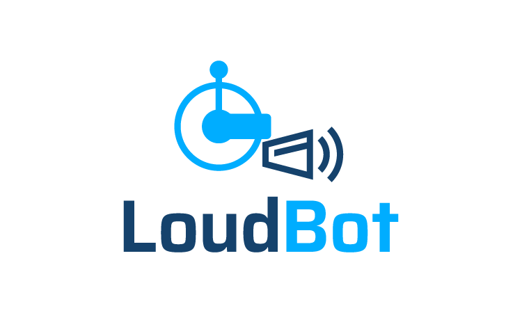 LoudBot.com - Creative brandable domain for sale