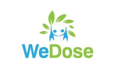 WeDose.com - Creative brandable domain for sale