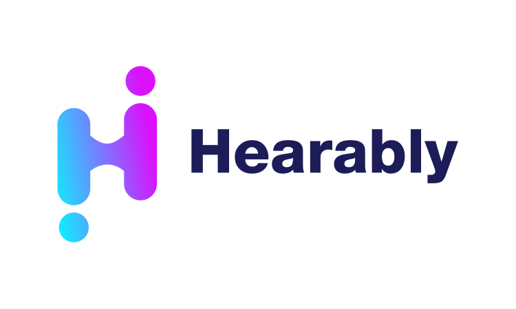 Hearably.com - Creative brandable domain for sale