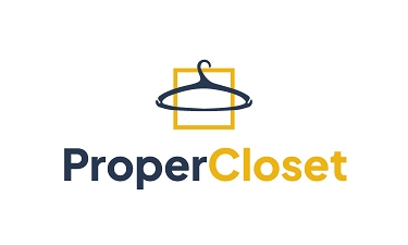 ProperCloset.com - Creative brandable domain for sale