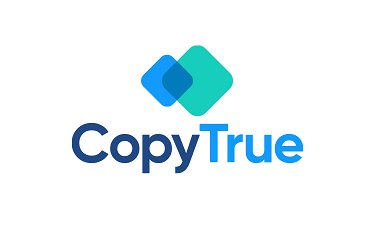 CopyTrue.com - Creative brandable domain for sale