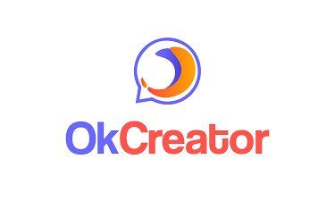 OkCreator.com - Creative brandable domain for sale
