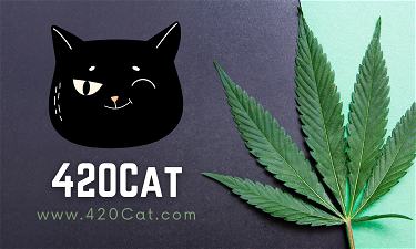 420Cat.com - Creative brandable domain for sale