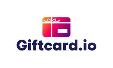 GiftCard.io - Creative brandable domain for sale