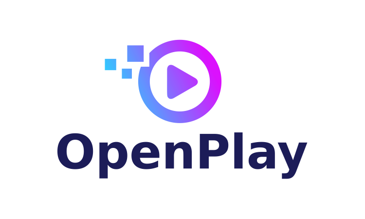 OpenPlay.xyz - Creative brandable domain for sale