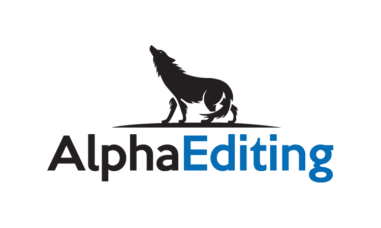 AlphaEditing.com - Creative brandable domain for sale