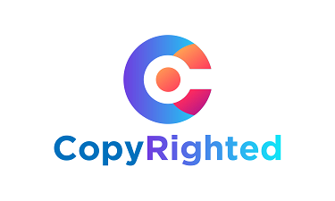 Copyrighted.io - Creative brandable domain for sale