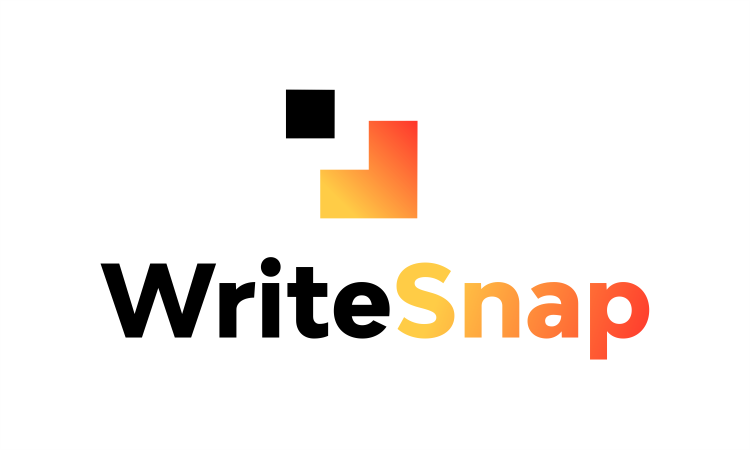 WriteSnap.com - Creative brandable domain for sale