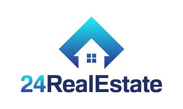 24RealEstate.com - Creative brandable domain for sale