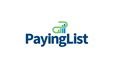 PayingList.com - Creative brandable domain for sale