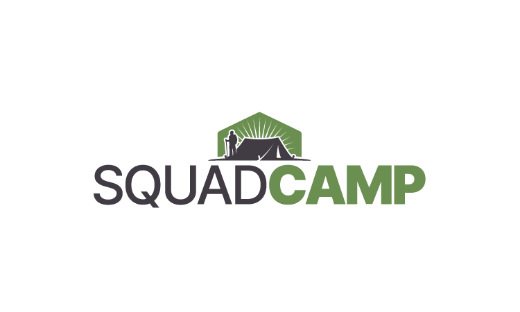 SquadCamp.com - Creative brandable domain for sale