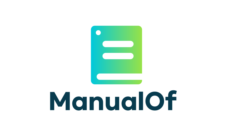 ManualOf.com - Creative brandable domain for sale