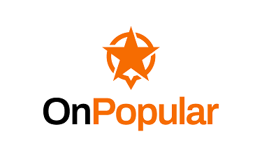 OnPopular.com - Creative brandable domain for sale