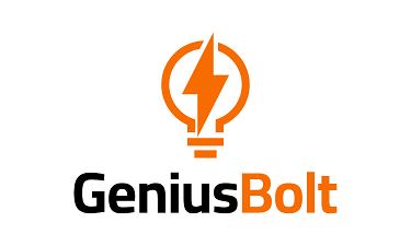 GeniusBolt.com - Creative brandable domain for sale
