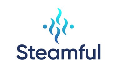 Steamful.com - Creative brandable domain for sale