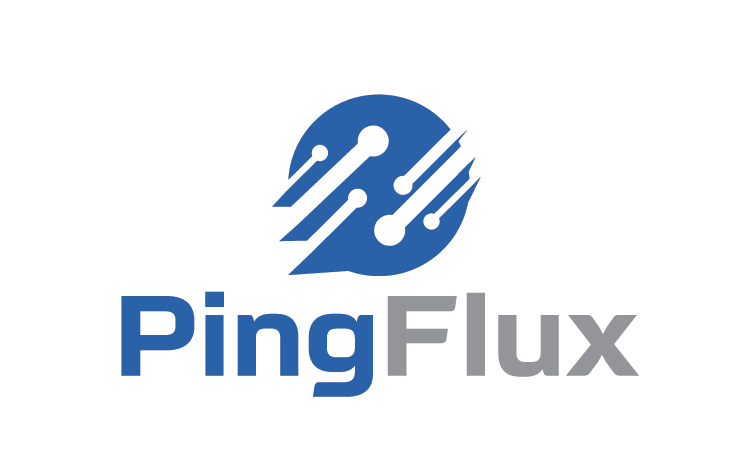 PingFlux.com - Creative brandable domain for sale