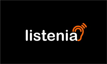 Listenia.com - Creative brandable domain for sale