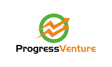 ProgressVenture.com - Creative brandable domain for sale