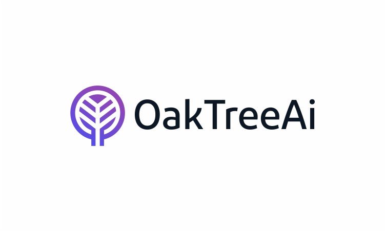 OakTreeAI.com - Creative brandable domain for sale