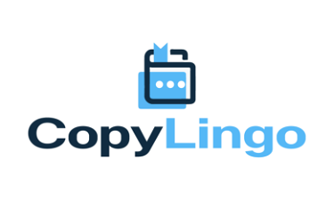 CopyLingo.com - Creative brandable domain for sale