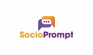 SocioPrompt.com - Creative brandable domain for sale