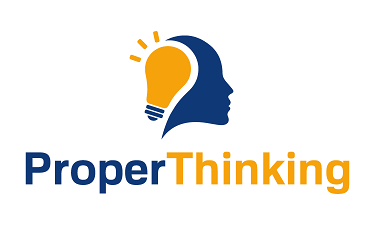 ProperThinking.com - Creative brandable domain for sale