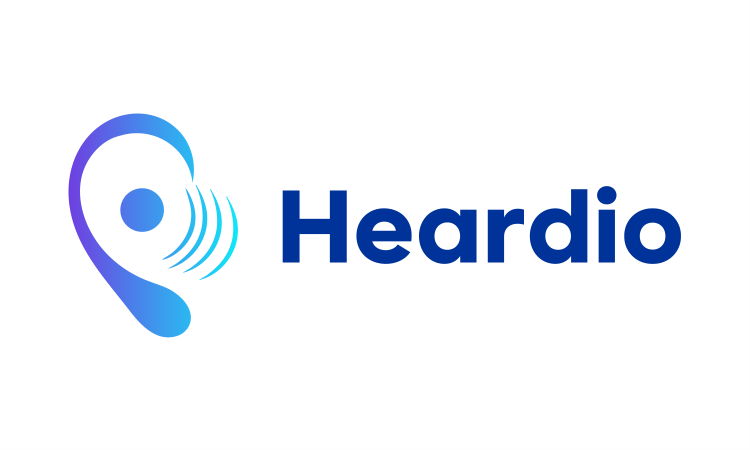 Heardio.com - Creative brandable domain for sale