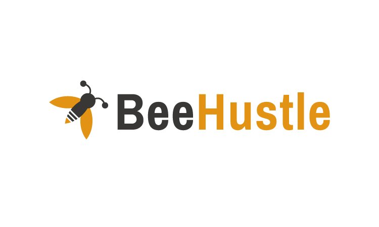 BeeHustle.com - Creative brandable domain for sale