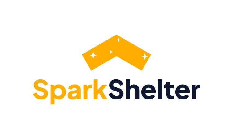 SparkShelter.com - Creative brandable domain for sale