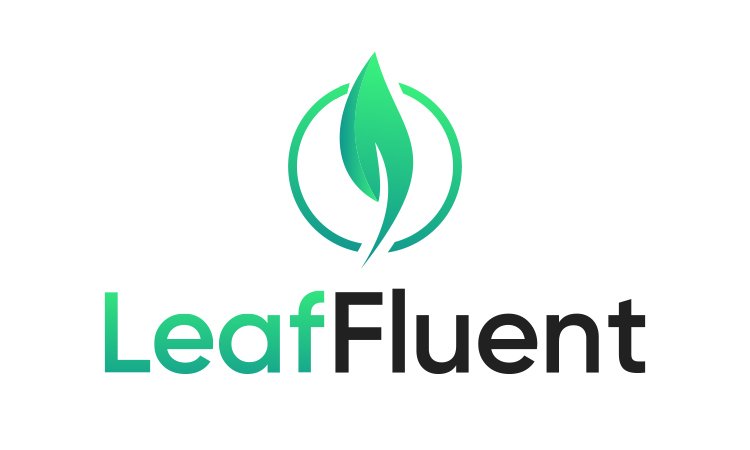 LeafFluent.com - Creative brandable domain for sale