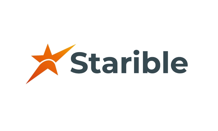 Starible.com - Creative brandable domain for sale