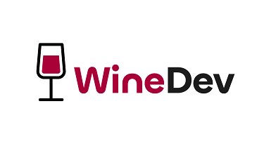 WineDev.com - Creative brandable domain for sale