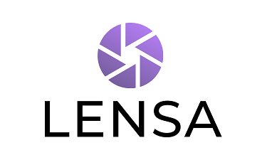 Lensa.io - Creative brandable domain for sale